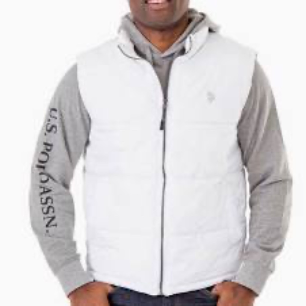 NWT U.S. POLO ASSN. mens Uspa Signature Vest